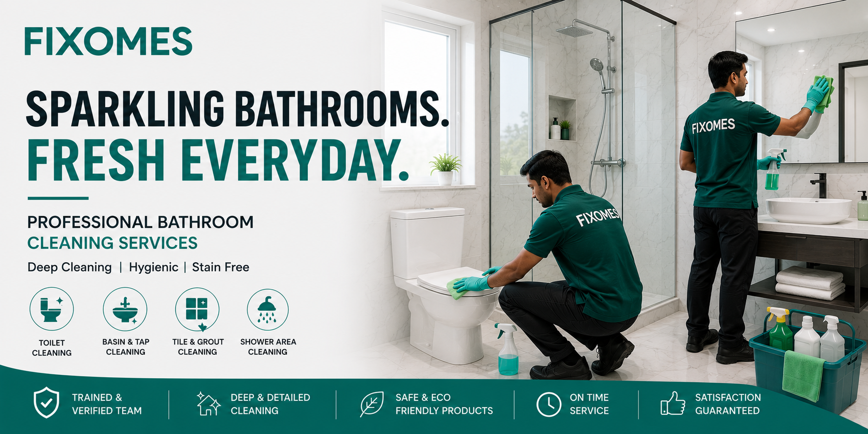 Bathroom Deep Cleaning Services